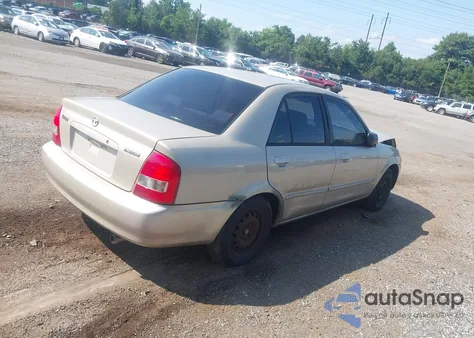 2000 Mazda Protege Dx/Lx from USA, damaged, VIN JM1BJ2228Y0211488